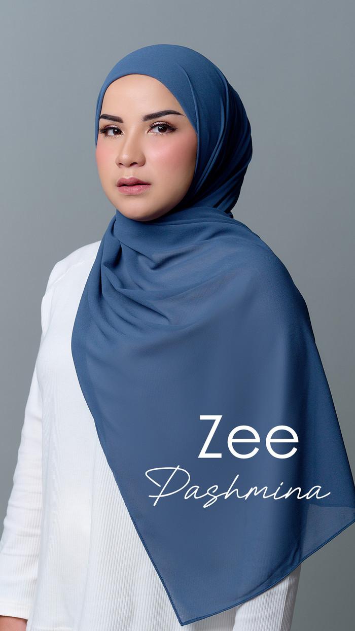 TERLARIS- BeeBeauty. ZM Zaskia Mecca X Meccanism with Tasya Nur Medina - Zee Pashmina Instan - Coolt