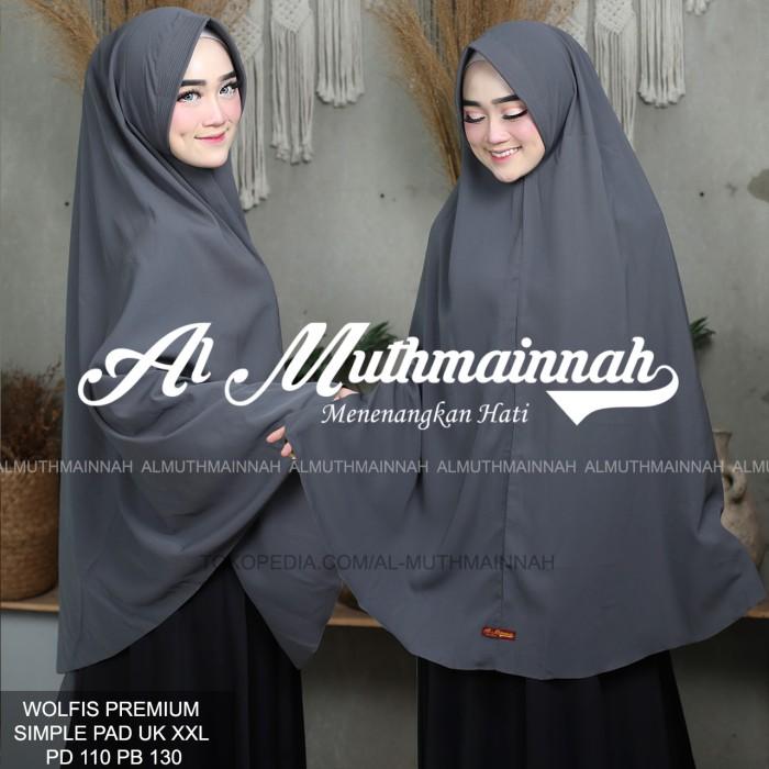 TERLARIS- BeeBeauty. HIJAB JILBAB WOLFIS WOLPIS ADEM XXL PAD SYARI JUMBO BS BUAT SHOLAT