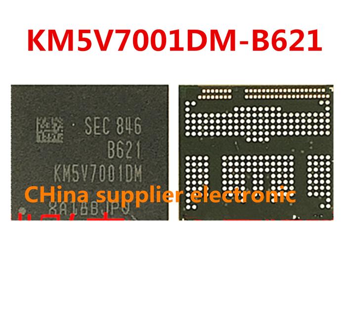KM5V7001DM-B621 KM5V7001DM EMMC EMCP UFS 128GB eMMC BGA254 NAND Flash Memory IC Chip Soldered Ball