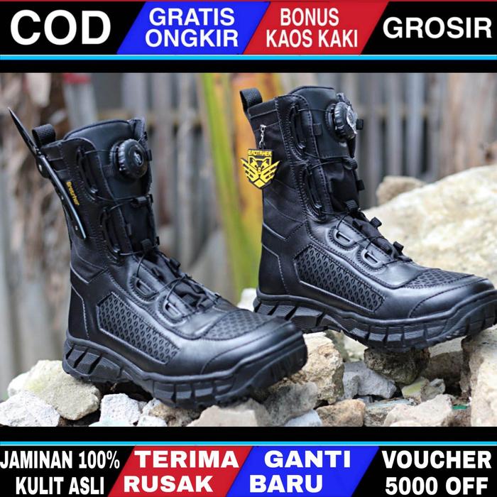 SEPATU PDL BROTRHER FITGO TALI PUTAR FAST ROPE BOA [original]