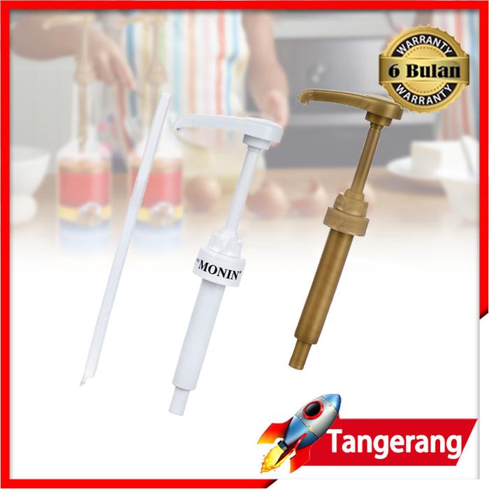PALING MURAH Pompa Syrup Botol 10ml / Pump Syrup Bottle Monin / Pompa Sirup Tofin Denali Monin 10ml 