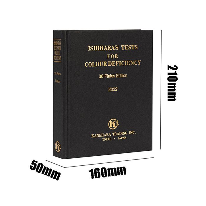 PALING MURAH Ishihara Test Buku Ishihara - Buku Test Buta Warna 38 Plates Asli Japan LARIS