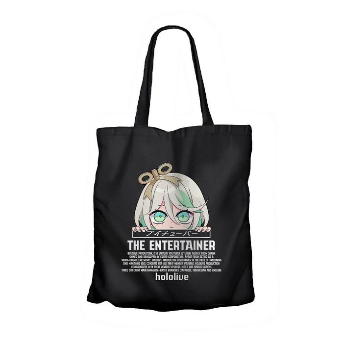 Tote bag infinite anime vtuber CECILLIA IMMERGREEN PEEKER ALT - HOLOLIVE material canvas