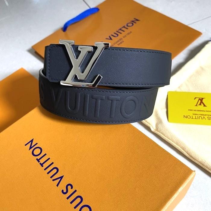 Ready- Ikat pinggang Louis V Belt - Aerogram Reversible Belt