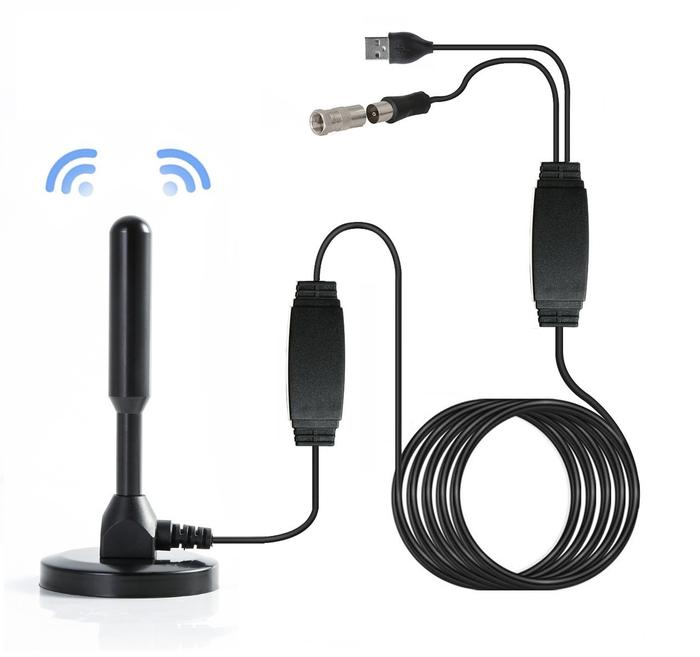PALING MURAH Antena TV Digital Indoor USB Digital TV Antenna HDTV Aperture TV Apertper 5 Meter LARIS