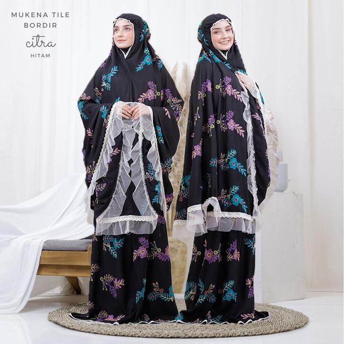 Produk Mukena Dewasa Tile Bordir Citra Barang Berkwalitas