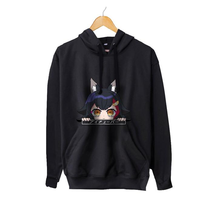 Jaket hoodie jumper infinite vtuber	OOKAMI MIO PEEKER ALT	-	HOLOLIVE	material cotton fleece