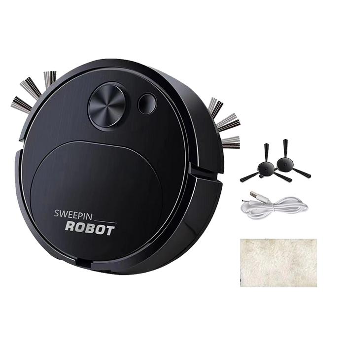 PALING MURAH Robot Vacum Cleaner Vacum Robot Automatic Mini Cleaning Machine USB Charge LARIS