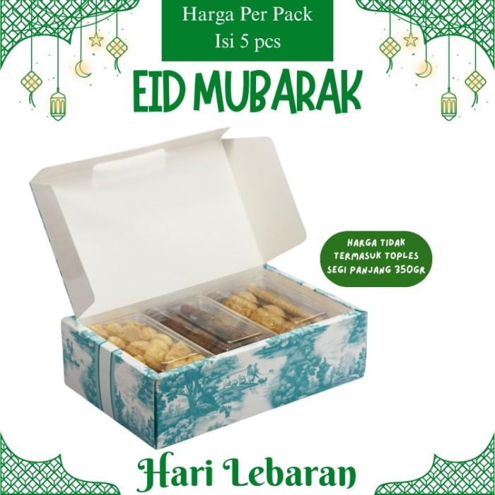 Box Lebaran /Dus Kue Lebaran / Kotak Kue Kering Lebaran /Dus Parcel Tbk
