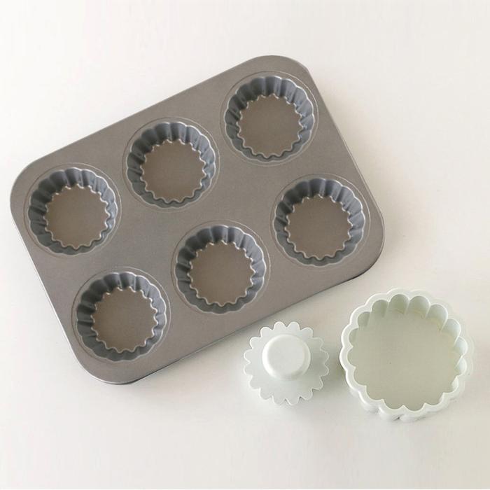 lower Lace Carbon Steel Bakeware Mold Mini Cupcake Fruit Egg Tart Biscuit Mold Cookie Pie DIY Mould 