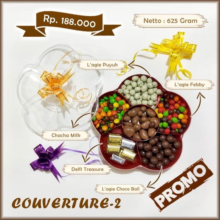 Parsel Coklat Delfi Almond Paket Cokelat Lebaran Mix Lagie Treasure Terlaris