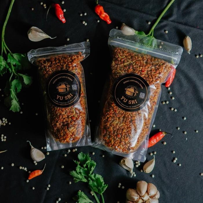 Kering /Orek Tempe Kacang Teri Medan (Camilan Tradisional) 450 Gram Berkualitas