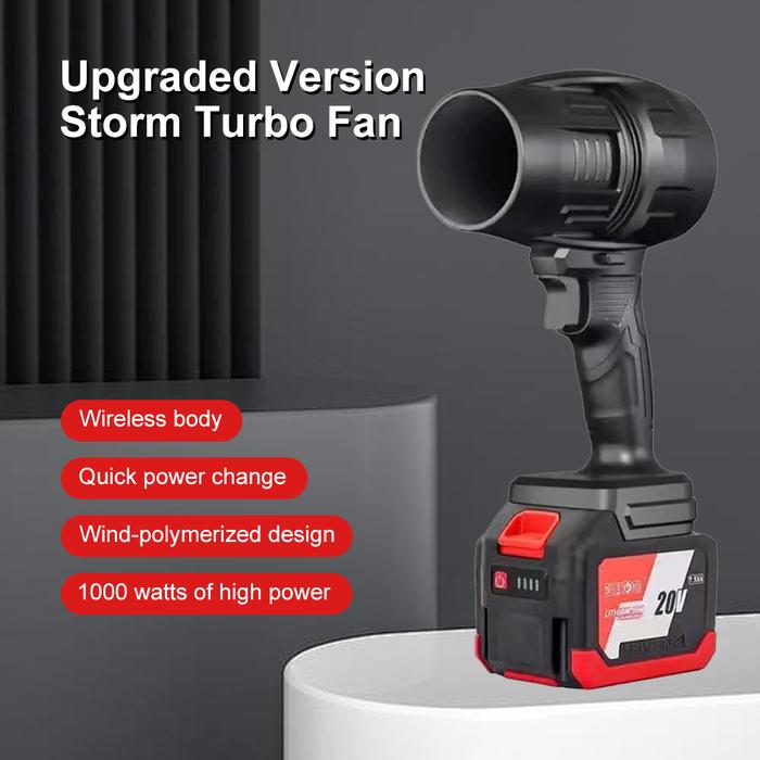 Handheld Car Hair Dryer Cleaning Violent Air Gun Jet Fan Electric Powerful Snow Removal Dryer 70M Tu