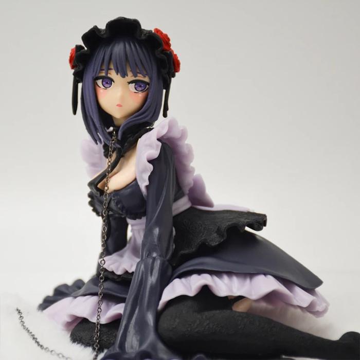12cm My Dress-Up Darling Anime Figure Black Maid Outfit Kitagawa Marin Action Figure Shizuku Kuroe F