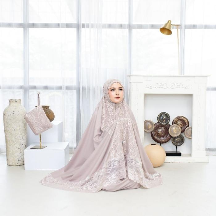 Hampers Mukena Set Dewasa Jumbo Salwa Series Exclusive Spesial Gift