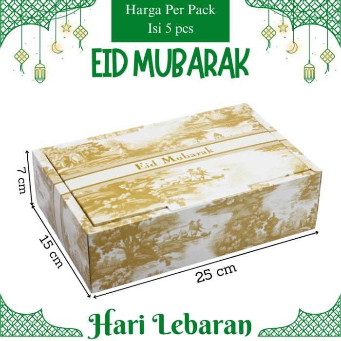 Hampers Hardbox Idul Fitri Lebaran Kue Kering - Gift Box Kotak Kado Berkualitas