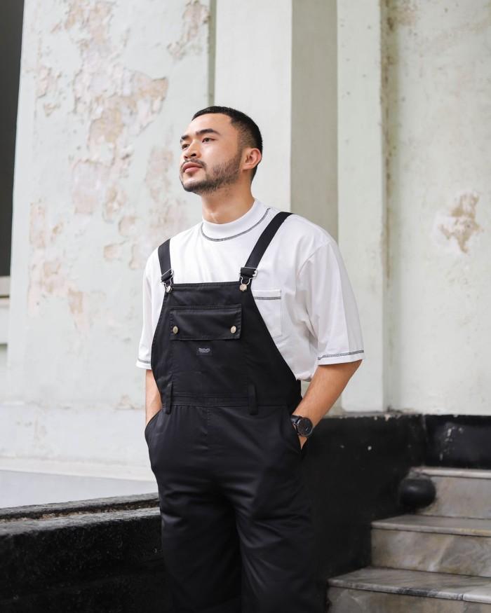 Wearpack Baju Overall Time Series Black Beachwell Bali Baju Kodok Pria Terbatas