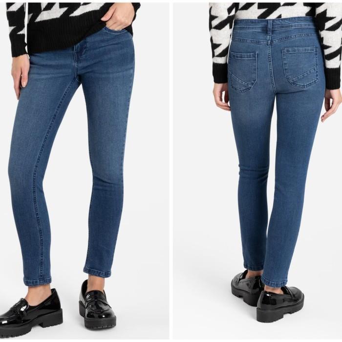 Pageone celana panjang wanita slim fit soft jeans