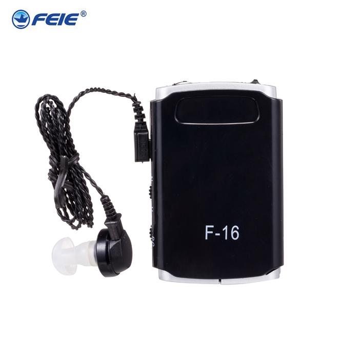 Portable White Hearing Ear Sound Amplifier Super Hearing Aid Impairment Hearing Aids Battery Adjusta