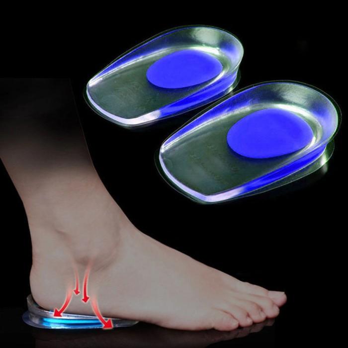 HEEL SUPPORT SILICONE GEL PAD INSOLE / ALAS TUMIT GEL PAD