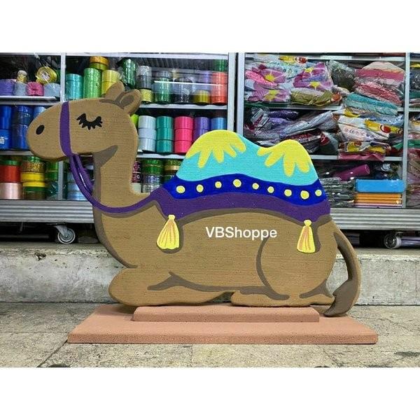 Mubarak| Super Jumbo 1M 1 Meter Pajangan Unta Lebaran Camel Idul Fitri Eid Mubarak Marhaban Ya Ramad
