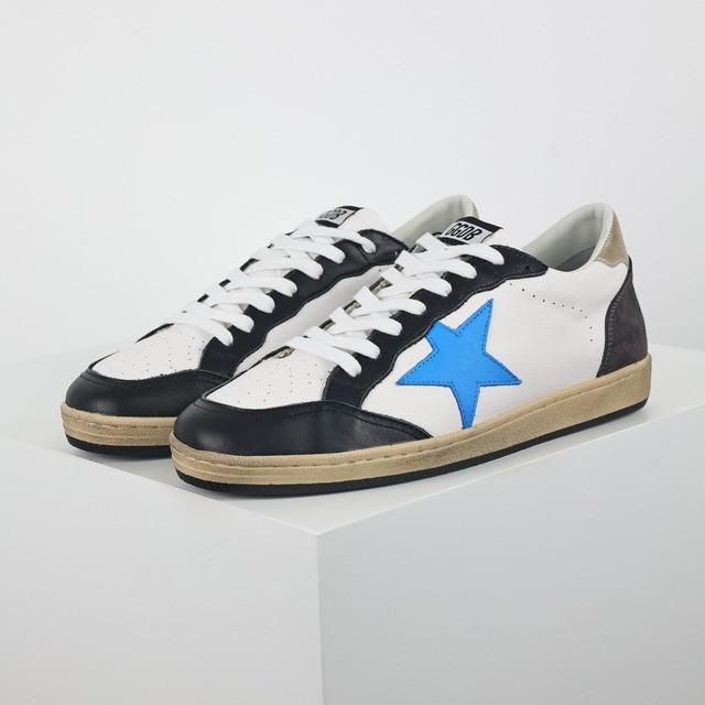 GGDB GOLDEN GOOSE BALL STAR WHITE BLACK BLUE STAR GK