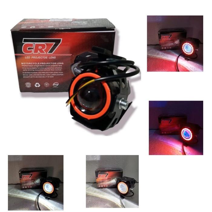 Lampu tembak sorot LED Cree U7 mini AE DE biru merah  waterproof