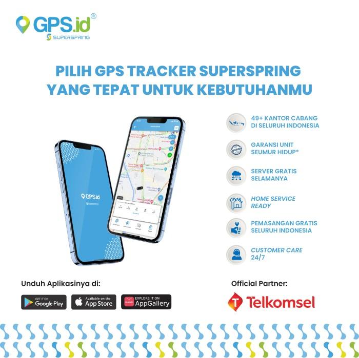 GPS TRACKER PORTABLE SUPERSPRING M-20, PELACAK KENDARAAN/CONTAINER