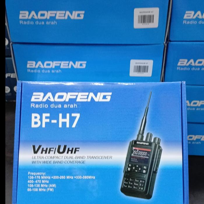 Ht Baofeng Bf H7 6 Band Gps Suport Type C Terbaru