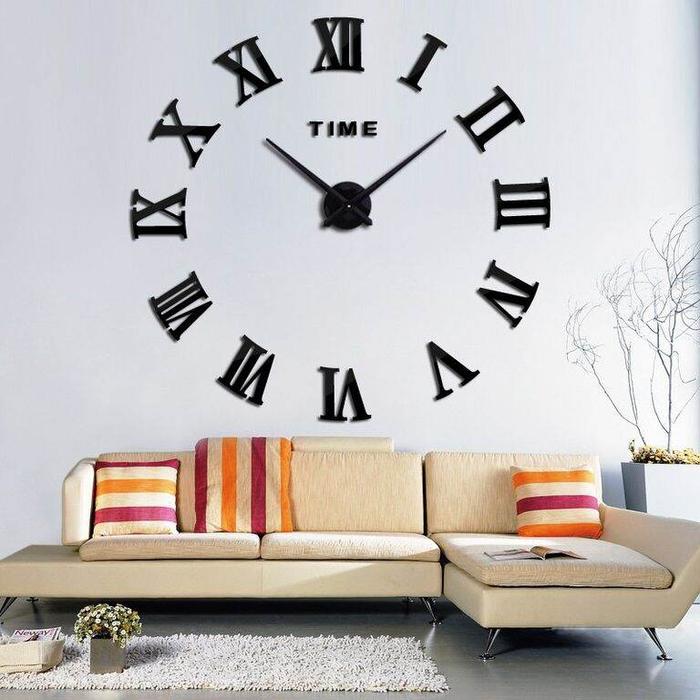 Jam dinding tempel tembok jumbo 150CM jam dinding tempel tembok jam dinding mewah