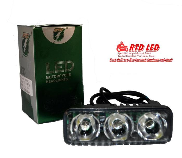 Lampu Sorot Lampu Kabut Lampu Tambahan LED RTD E03 Original
