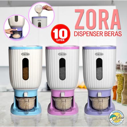 ZORA RICEBOX TABITHA DISPENSER BERAS 10 LITER TEMPAT BERAS ZORA MINIMALIS - TEMPAT PENYIMPANAN BERAS