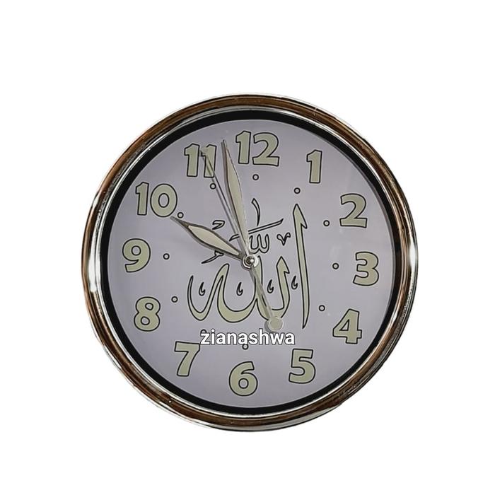 JAM DINDING MOTIF KALIGRAFI OGANA 8866 // JAM DINDING KARAKTER ISLAMI // JAM DINDING TERMURAH // JAM