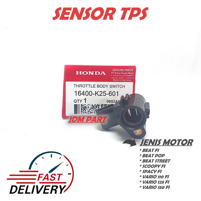 SENSOR TPS GAS THROTTLE BODY ASSY BEAT FI / BEAT POP / SCOOPY FI / VARIO 110 FI / VARIO 125 / VARIO 