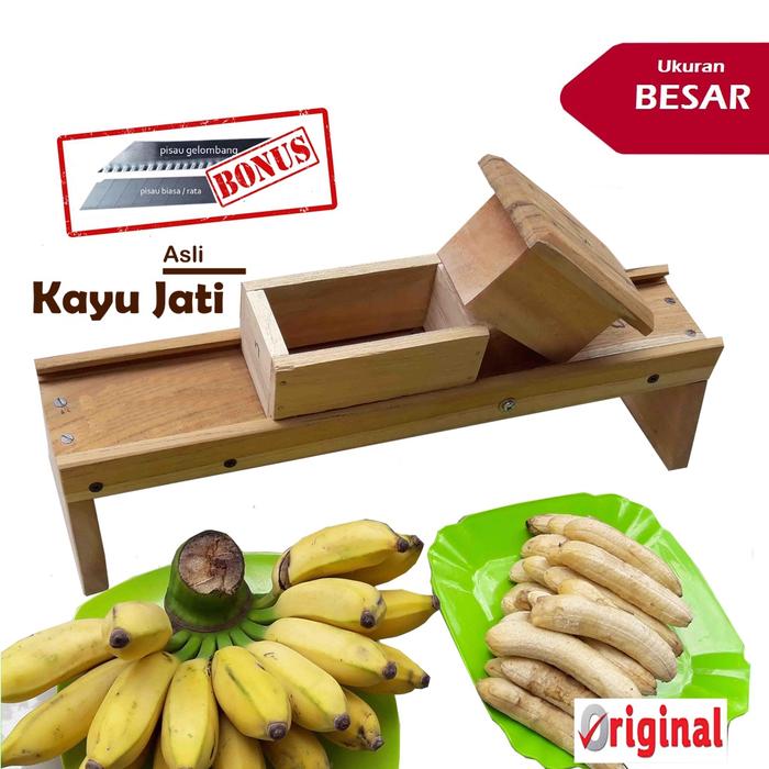 UKURAN JUMBO PENGIRIS PEMOTONG PERAJANG SERUTAN SERBAGUNA BAWANG / CABAI / KERIPIK PISANG KENTANG