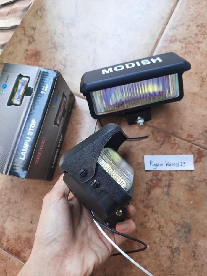 Lampu Halogen Sorot Tembak Kabut KOTAK TOPI Universal Fog Lamp Foglamp Universal
