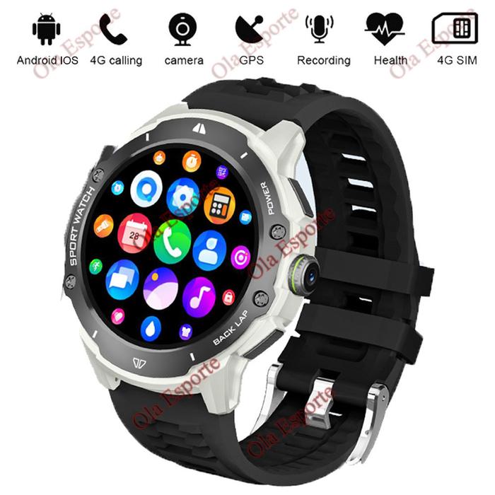 ORBIT G15PRO 4G/5G SIM Card Wifi Smartwatch Build GPS smartwatch 32G Memory NFC HD Camera GPS Locati