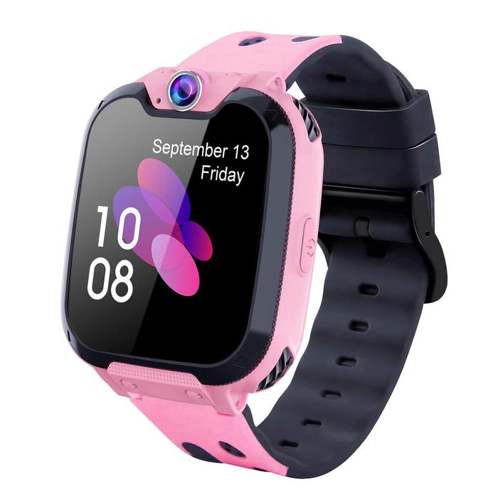 IPX7 tahan air ZHONGXING jam imoo Z6 anak anti air asl SmartWatch PINK- BIRU Pemosisian GPS 4G bisa 