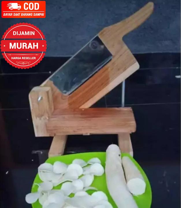 UKURAN JUMBO KAYU JATI Pemotong kerupuk kripik singkong tempe