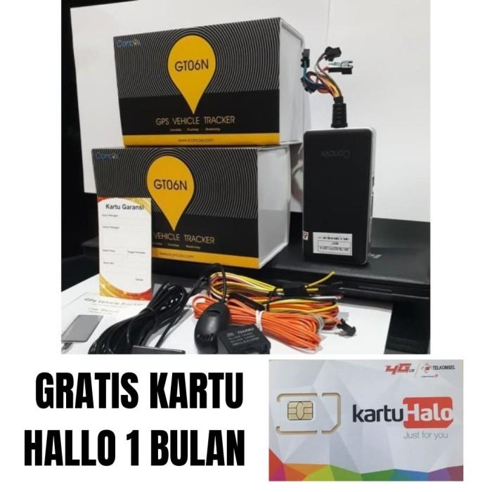 GPS TRACKER GT06N + KARTU HALLO