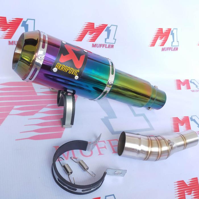 Knalpot Racing Ninja 250 R25 MT25 Z250 CBR250RR CBR150R CB150R CBR250R Slip On Akrapovic GP Lorenzo
