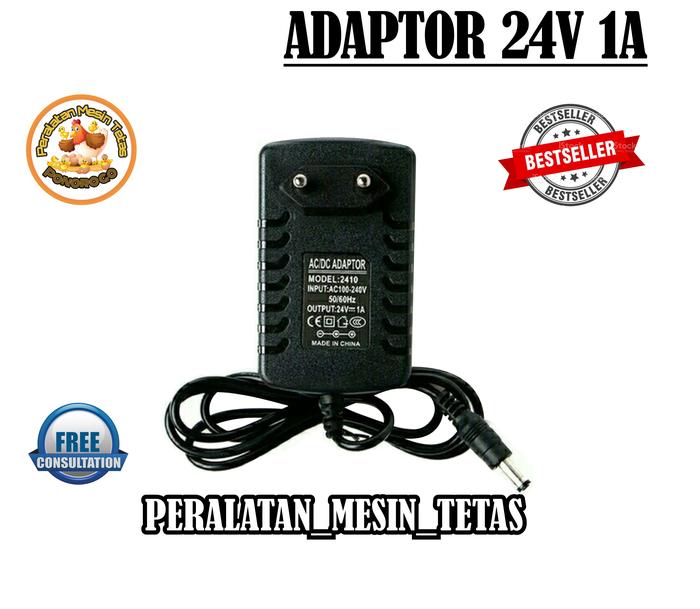 Adaptor 24v 1A Untuk Segala Fungsi Mist Maker Cctv Dll