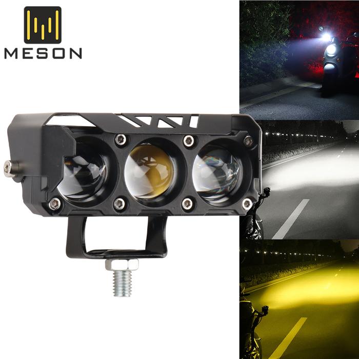Headlamp Lampu Sorot Sepeda Motor Led Lampu Tembak Laser Led Mini 2 Warna - SQL 1 Mata 2 Mata 3 Mata