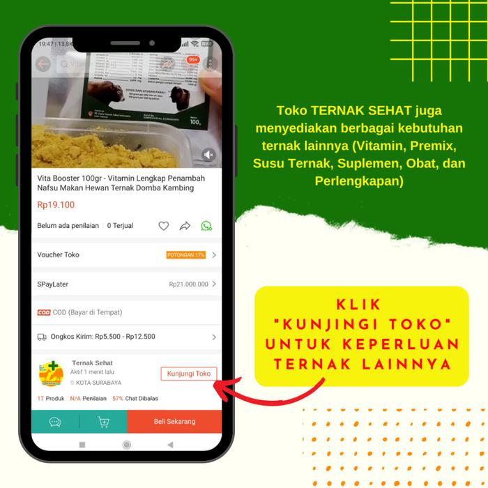 SCOP PAKAN 2 VARIAN - SENDOK PAKAN TERNAK - SEKROP PAKAN - Untuk kambing domba kelinci ayam sapi