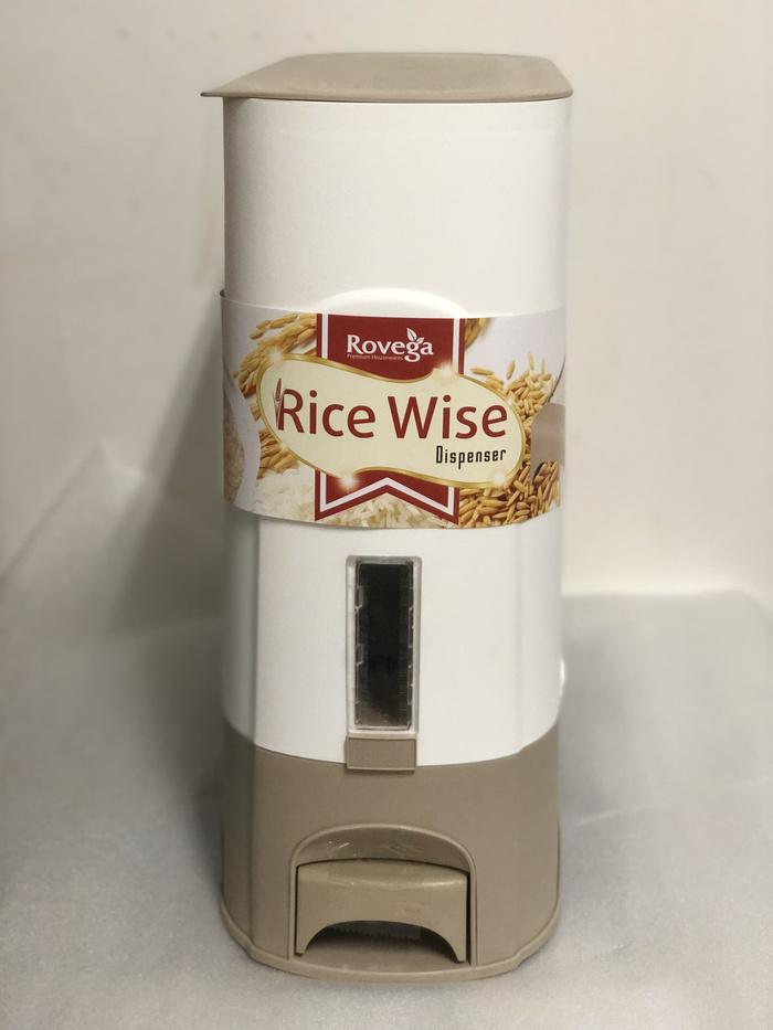 Rovega Dispenser Beras 10 kg/rice box/ Tempat beras