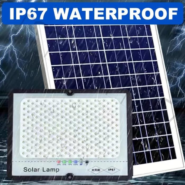 Lampu Sorot Tenaga Surya 1000W Lampu Sorot Tenaga Surya Lampu Sorot Luar Ruangan Nano LED IP67 Tahan