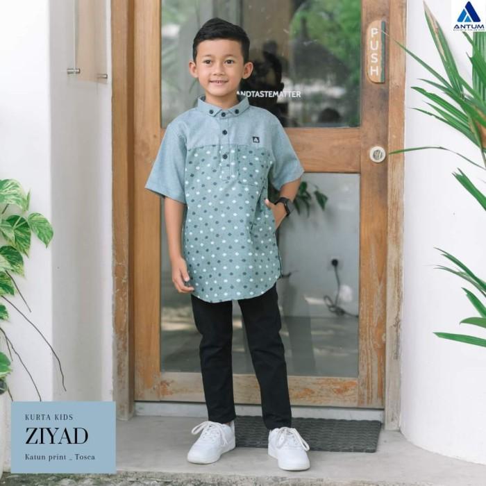 Kurta Kids ZIYAD Antum - Kemeja Anak - Koko Anak - Kurta Anak - Tosca