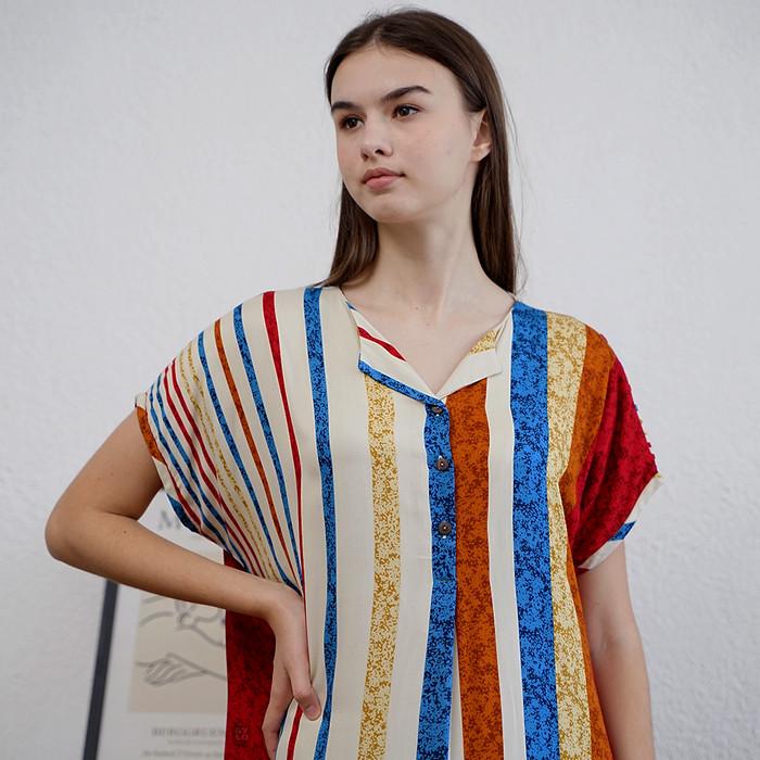GAYALO - DASTER PAJAMAS KANCING RAYON PREMIUM