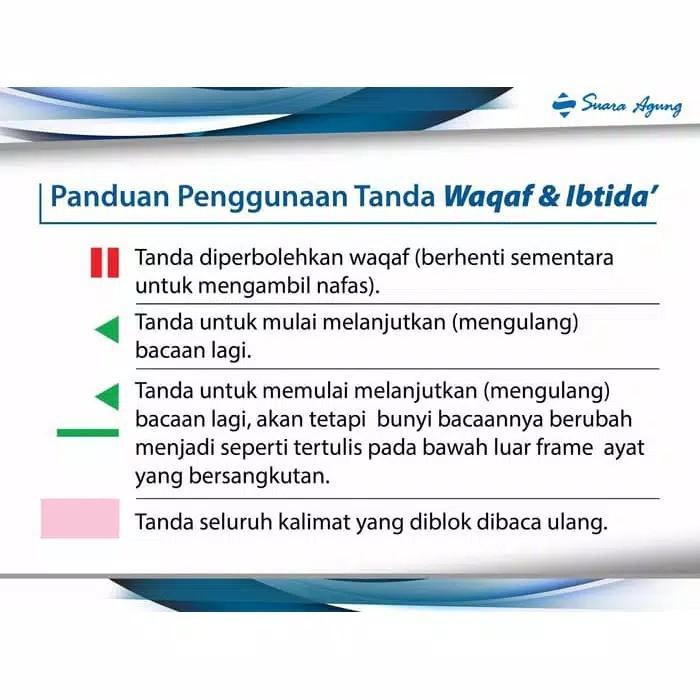 NEW COLLECTIN!! AL QURAN TERJEMAH WAQAF IBTIDA A4 EDISI MUSLIMAH