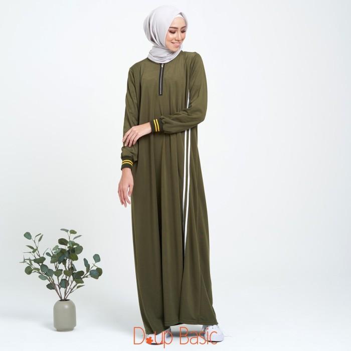 NEW COLLECTIN!! BAJU GAMIS WANITA DUPBASIC KAOS LURA SYARI CASUAL MUSLIMAH